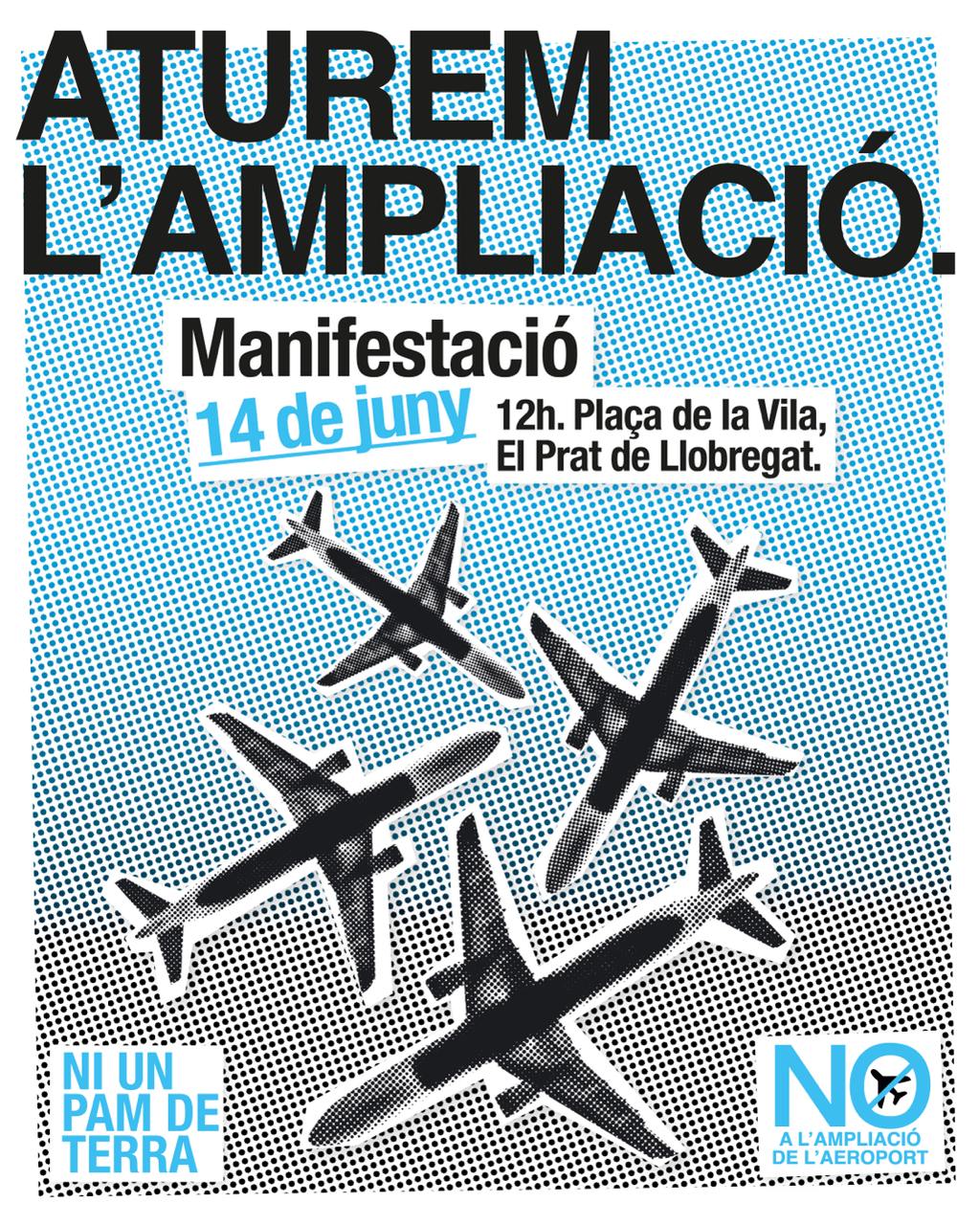 Aturem l'ampliació. Dissabte 14 de juny a les 12h a la Plaça de la Vila