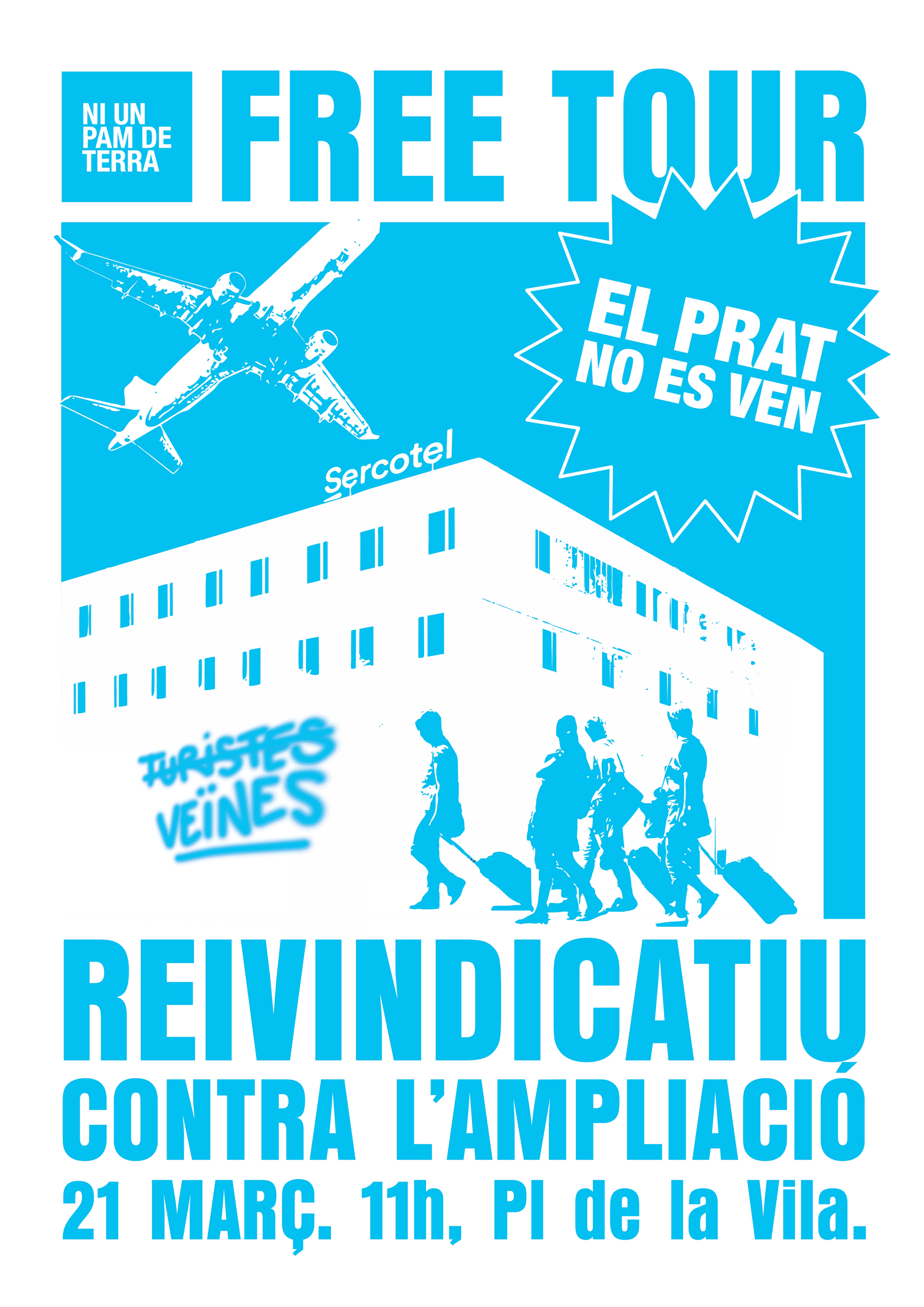 Free tour reivindicatiu. Dissabte 21 de març a la Plaça de la Vila